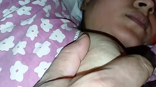 Stepmom sharing bed surrounding stepson