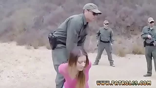 Police unvarying threesome plus police doll bdsm xxx Anal for Niggardly